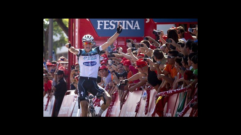 Vuelta, ceco Stybar vince settima tappa. Nibali resta leader della generale