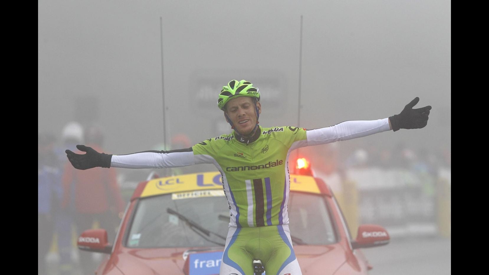 Vuelta, De Marchi vince settima tappa. Valverse sempre maglia rossa, cade Froome