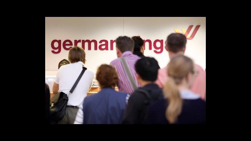 Germania, sciopero piloti Germanwings: a terra 15mila passeggeri