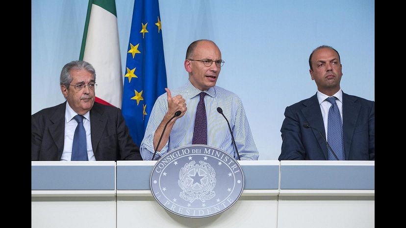 Addio all’Imu, service tax dal 2014 Letta: Vittoria del Governo