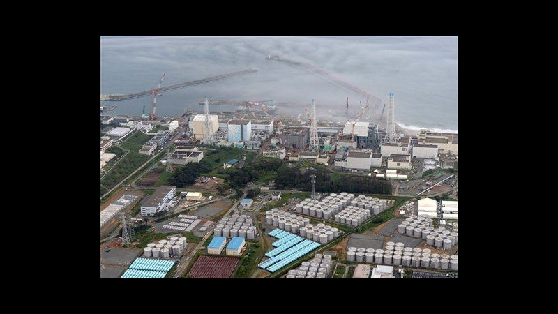 Fukushima, innalzato a 3 livello rischio per perdita acqua contaminata