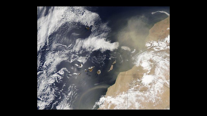 Nubi polveri da Africa a Caraibi: timori per effetti su clima e salute