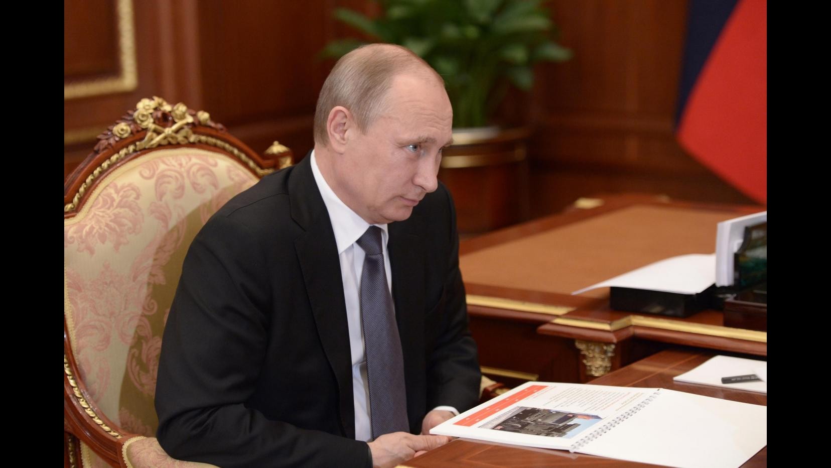 Ucraina, Putin: Piani su cessate il fuoco riguardano Kiev, non noi