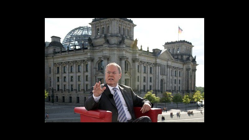 Germania, Steinbrueck: Stop colloqui libero scambio con Usa per caso Nsa