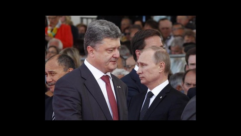 Ucraina, incontro Putin-Poroshenko a MinskE’ il primo da giugno