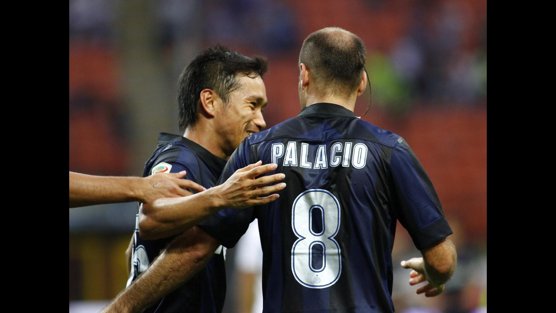 Nagatomo-Palacio stendono il Genoa: 2-0 e primo sorriso per l’Inter di Mazzarri