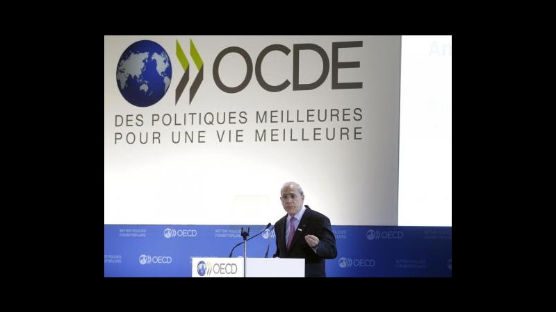Ocse: Nel II trim. +0,4% Pil dei Paesi dell’area, +1,9% annuale