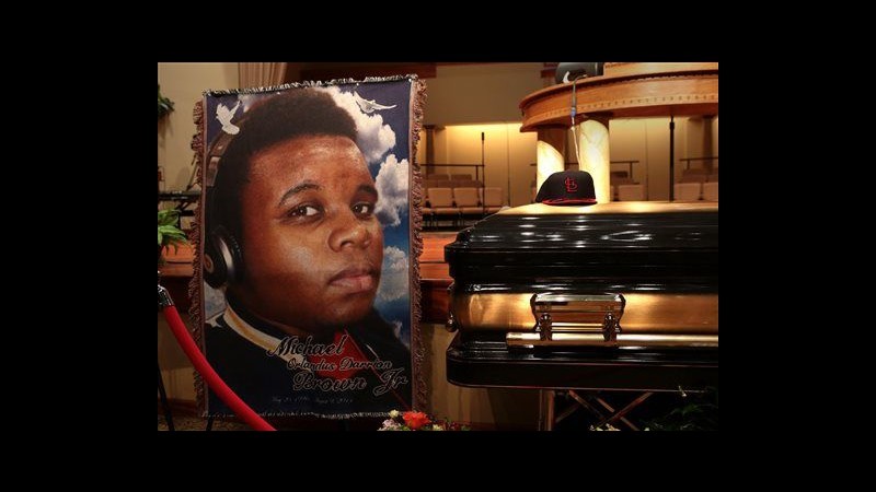 Usa, migliaia ai funerali di Michael Brown: anche Puff Daddy e Spike Lee