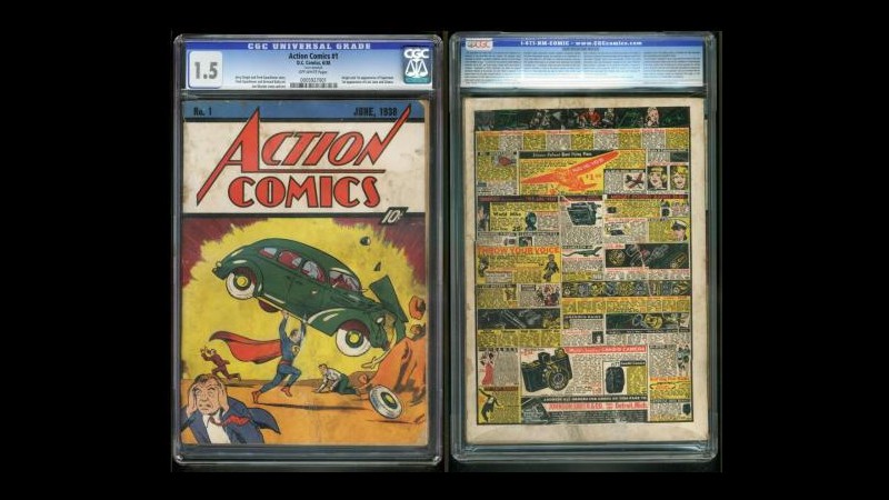 Usa, copia 1° fumetto Superman venduta su eBay a 3,2 milioni dollari