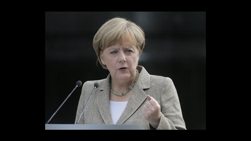 Iraq, Merkel: Germania non invierà armi al Pkk