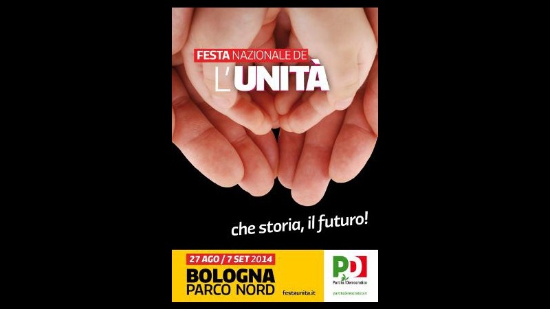 Pd: ‘Che storia, che futuro’, slogan manifesto festa Unità