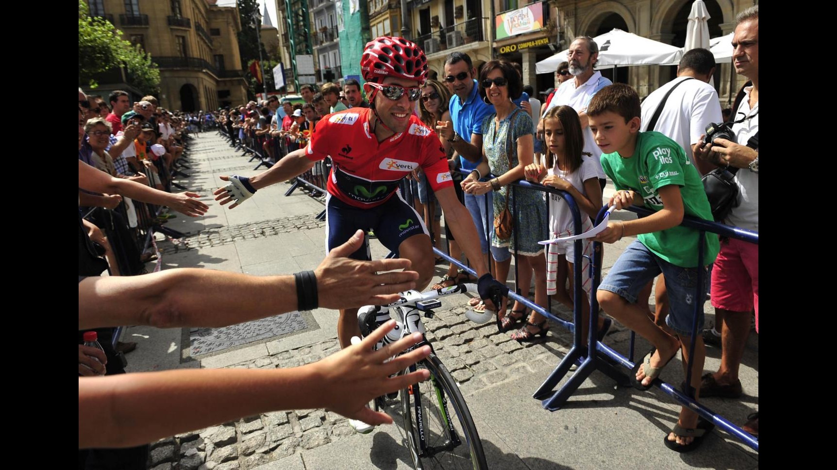 Vuelta di Spagna, cronosquadre alla Movistar: Castroviejo prima maglia rossa