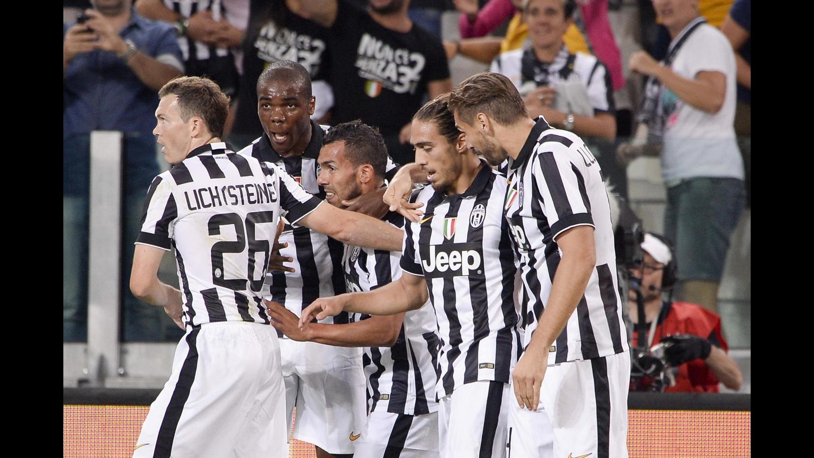 Serie A, Tevez-Marchisio piegano Udinese: 2-0  Juventus a punteggio pieno