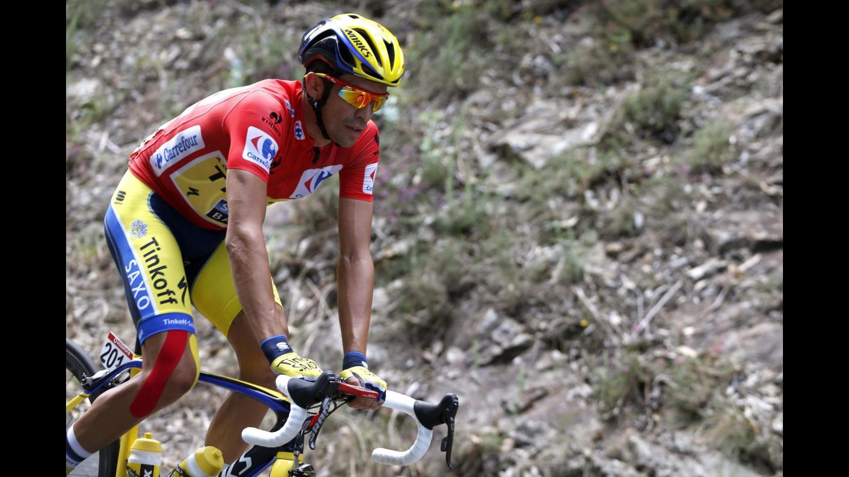 Vuelta: Contador vince in solitaria penultima tappa, trionfo a un passo. Aru 5°