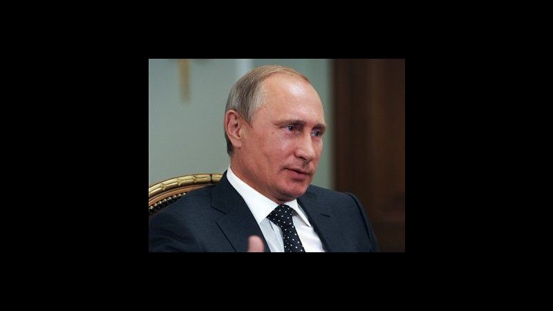 Ucraina, Putin: Daremo risposta adeguata a potenziali minacce