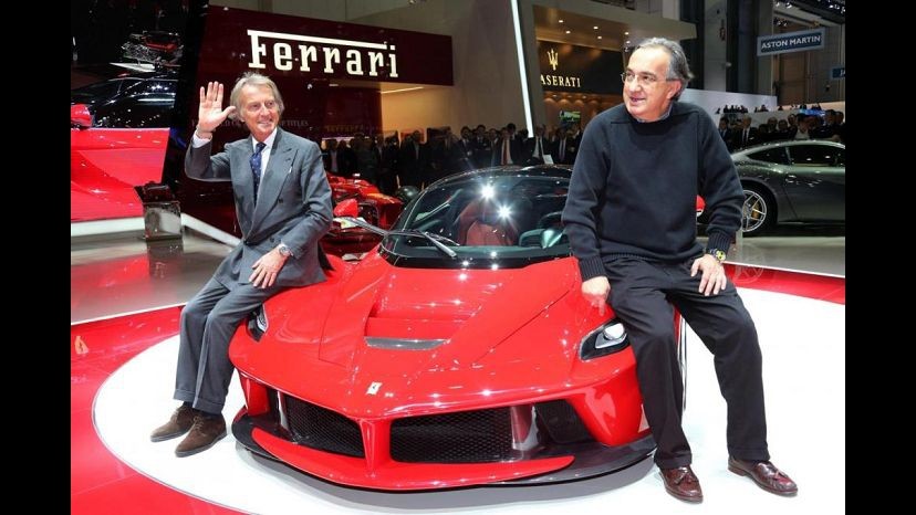 Ferrari, lungo confronto Marchionne-Montezemolo a Maranello