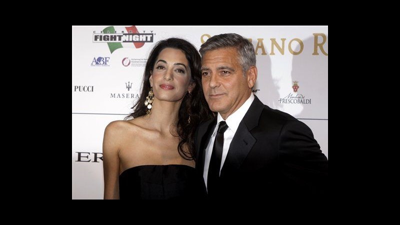 George Clooney e Amal Alamuddin sposi a Venezia