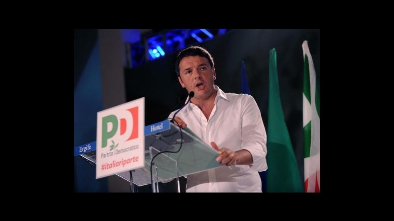 Renzi sigla il ‘patto del tortellino’ con i leader socialisti europei
