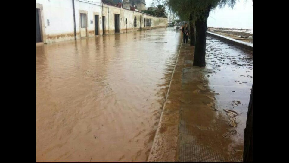 Nel Gargano in sei giorni la pioggia di sei mesi
