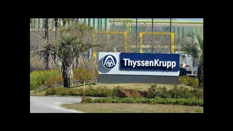 Thyssenkrupp, Cgil: Accordo importante, ora garantire futuro Ast