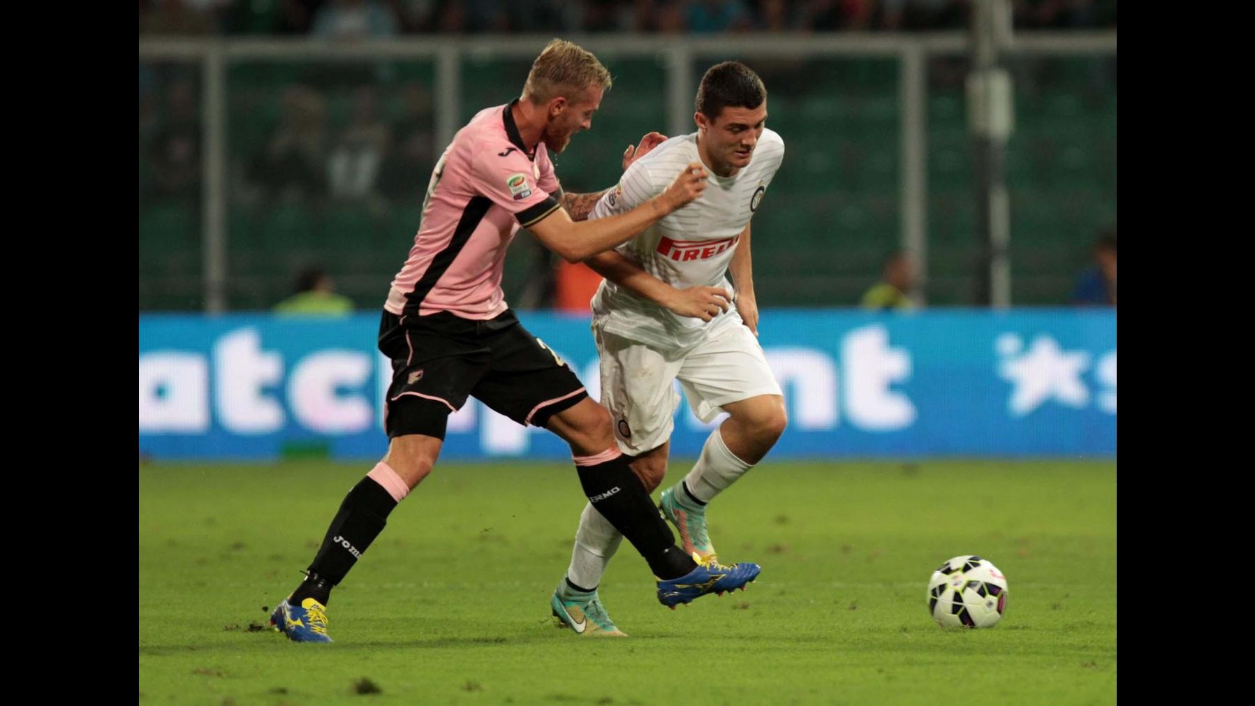 Serie A, un ottimo Palermo ferma l’Inter al Barbera: a Vazquez replica Kovacic