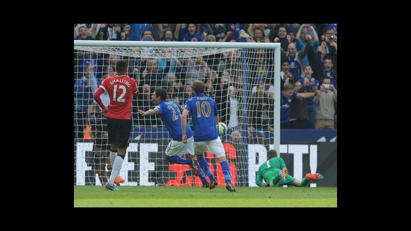 Premier, incubo Manchester Utd: ko 5-3 a Leicester. Crolla anche Tottenham