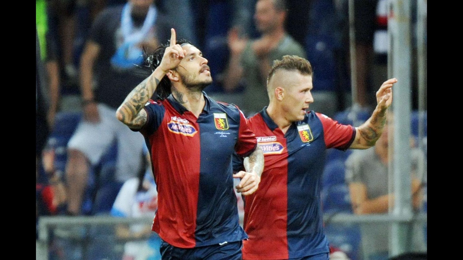 Serie A, Lazio sciupona: Pinilla regala 3 punti al Genoa