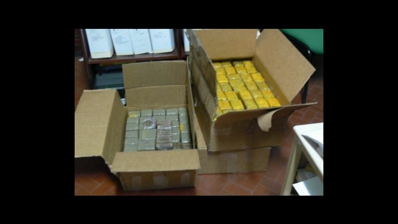 Palermo, sequestrati 12 panetti di hashish: arrestato 30enne