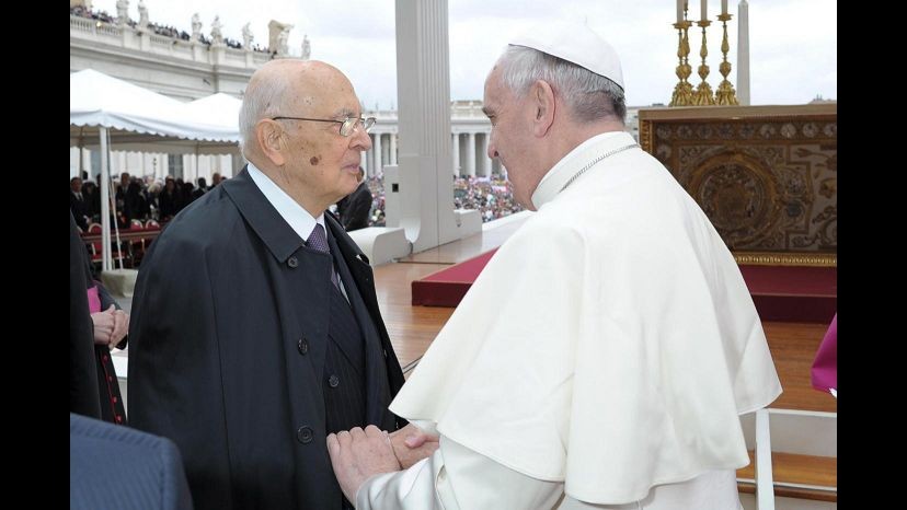 Napolitano: Grande interesse internazionale missione Papa a Tirana