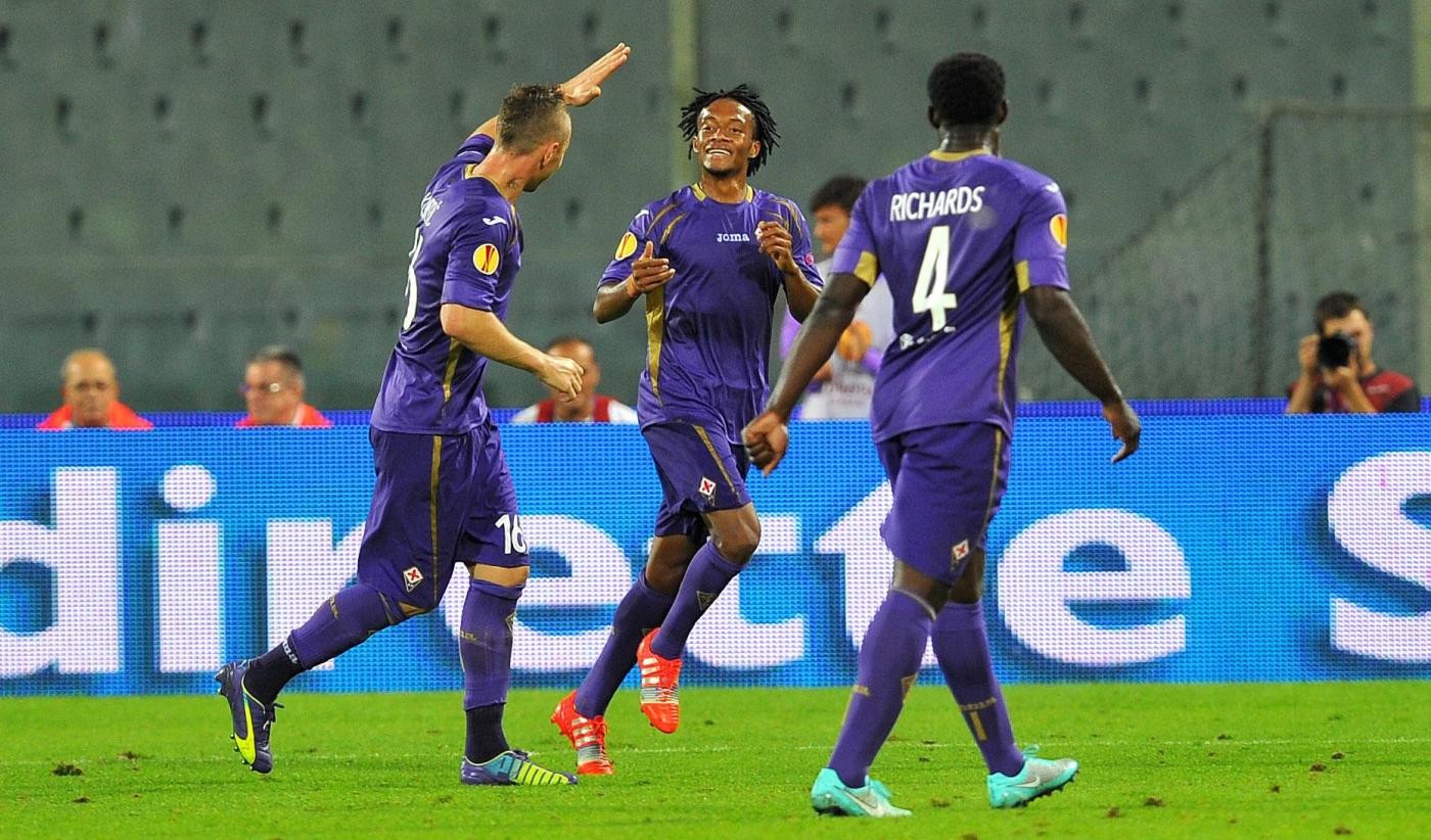 Europa League, Fiorentina ritrova gol e vittoria: Guingamp ko 3-0, Gomez ancora a secco