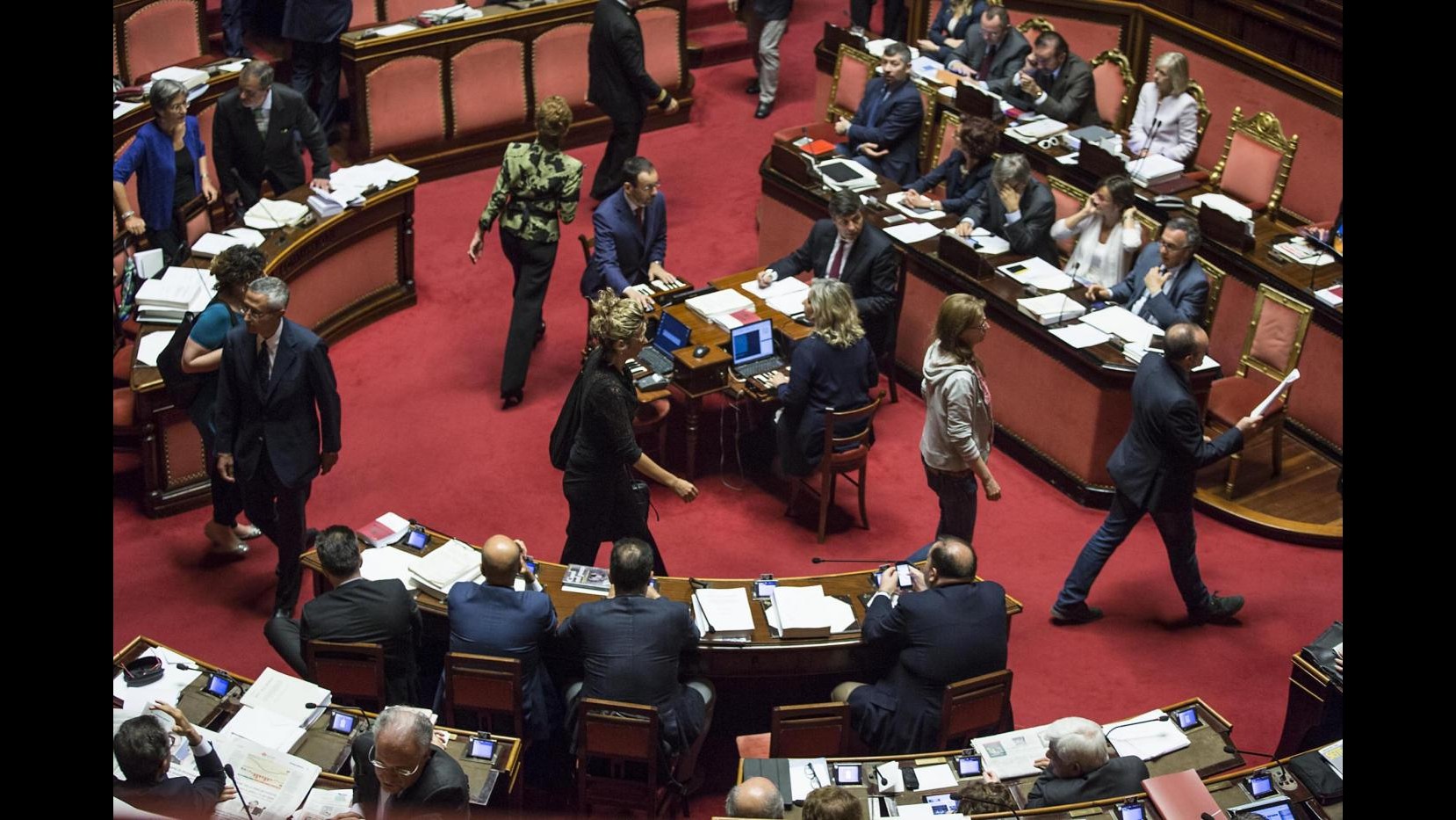 Lavoro, sì unanime del Pd in Senato a delega. Fi si astiene