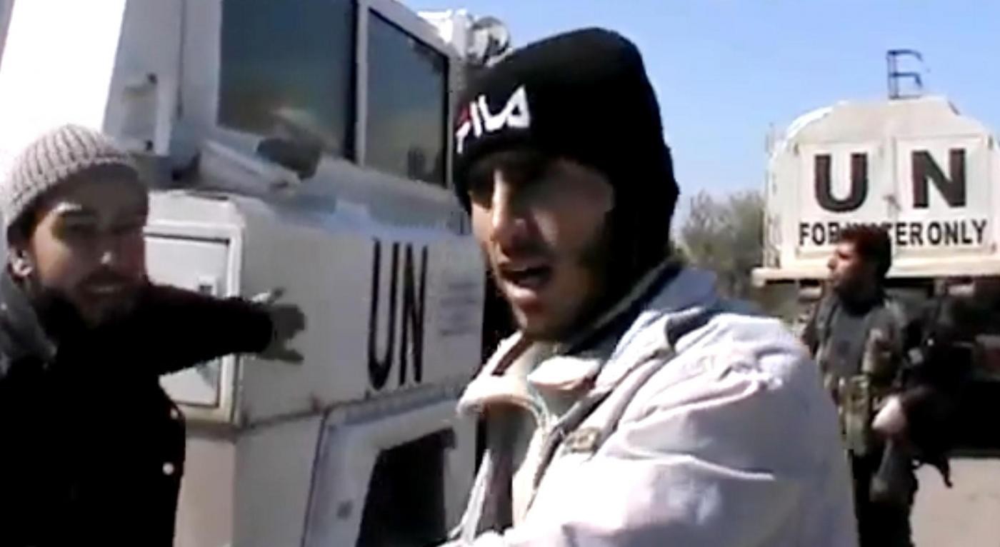 Rapitori siriani non restituiscono armi al rilascio dei peacekeeper