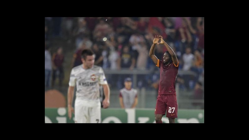 Champions League, Roma infiamma l’Olimpico: Cska travolto 5-1 con super Gervinho