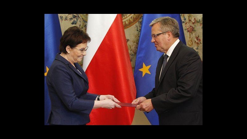 Polonia, Ewa Kopacz nominata primo ministro dopo dimissioni di Tusk