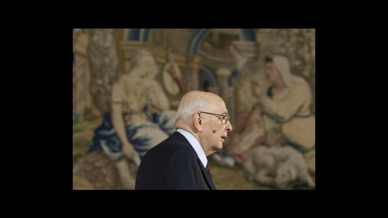 Napolitano: Auguri a tutte le nonne e i nonni d’Italia
