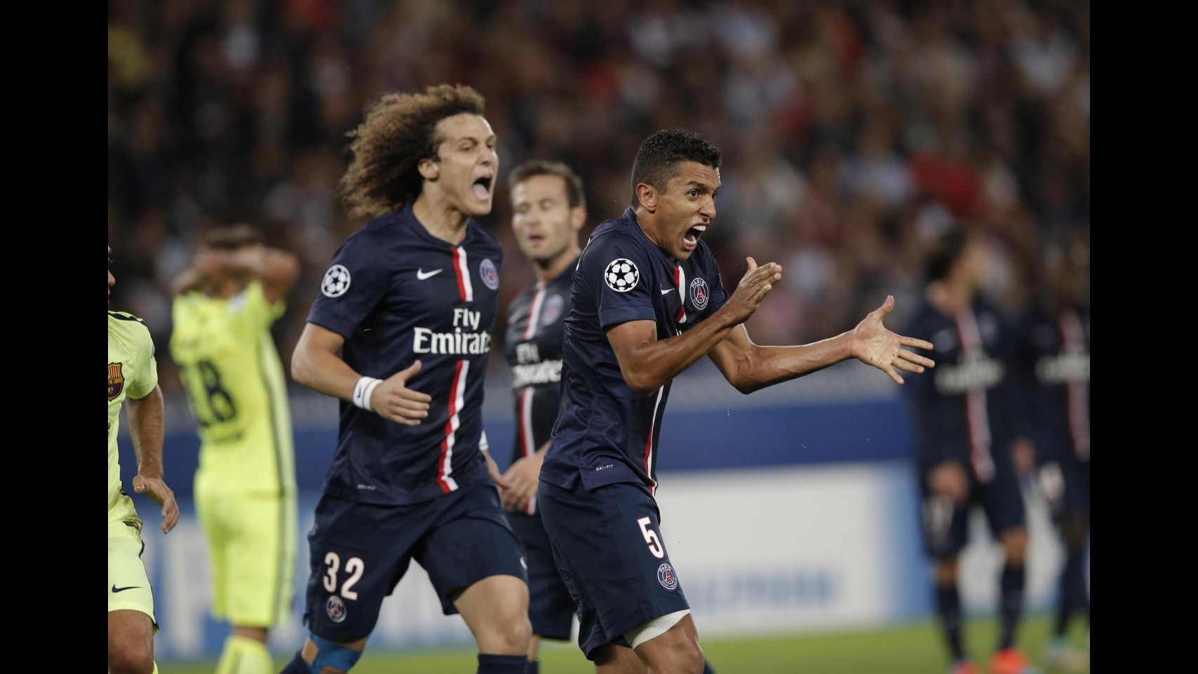 Champions League: Psg supera 3-2 Barcellona, a segno Verratti. Colpo Chelsea a Lisbona