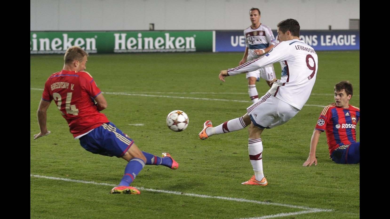 Champions League: Cska Mosca-Bayern 0-1, decide Muller su rigore