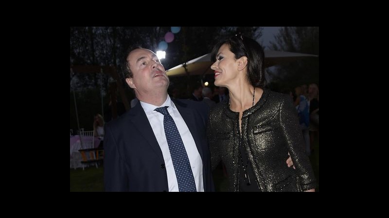 Maria Grazia Cucinotta a inaugurazione asilo ‘Le fate turchine’ a Roma