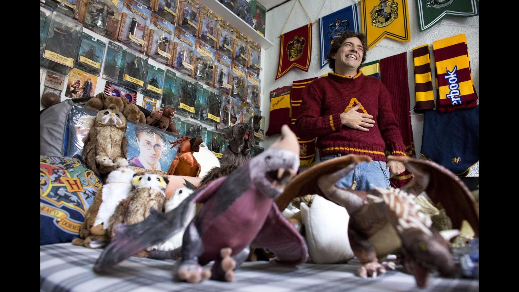 Messico, avvocato colleziona 3097 oggetti di Harry Potter: è record