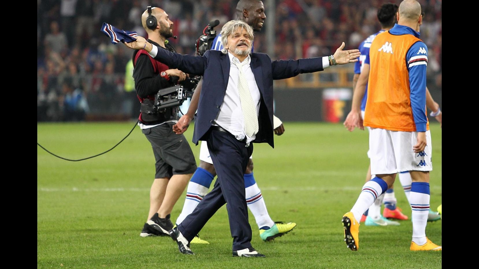 Sampdoria, Ferrero: Cassano? Magari potesse tornare. Mihajlovic un poeta