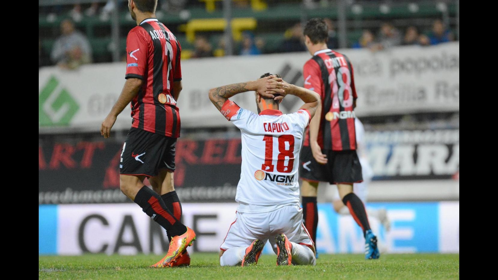 Serie B: Virtus Lanciano-Bari 1-1 nel posticipo, De Luca risponde a Cerri