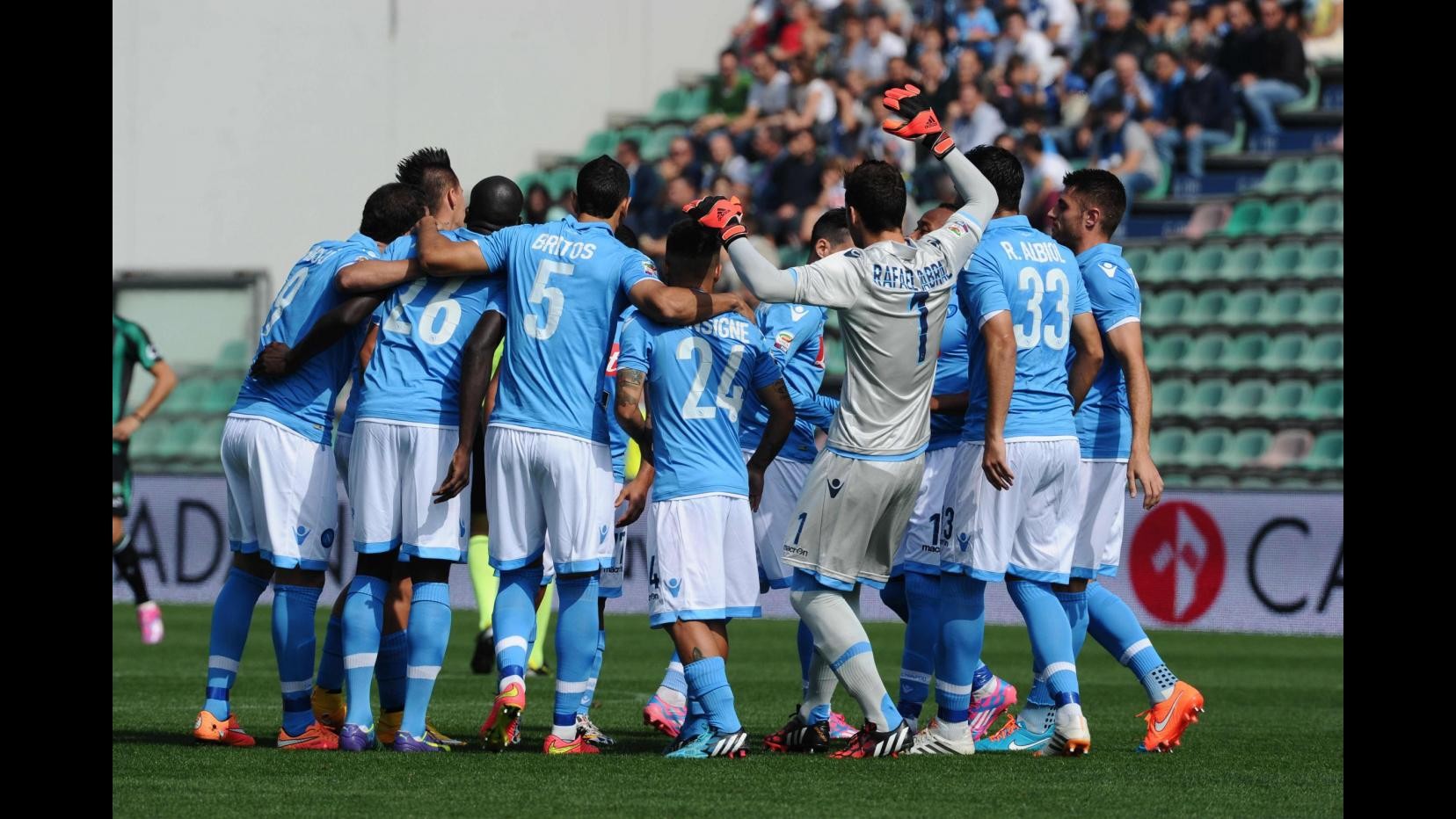 Serie A, riscatto Napoli: Callejon firma blitz in casa del Sassuolo, Benitez respira