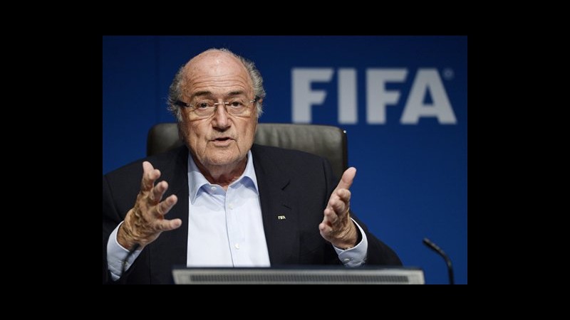 Fifa, Blatter ufficializza candidatura a 5° mandato come presidente