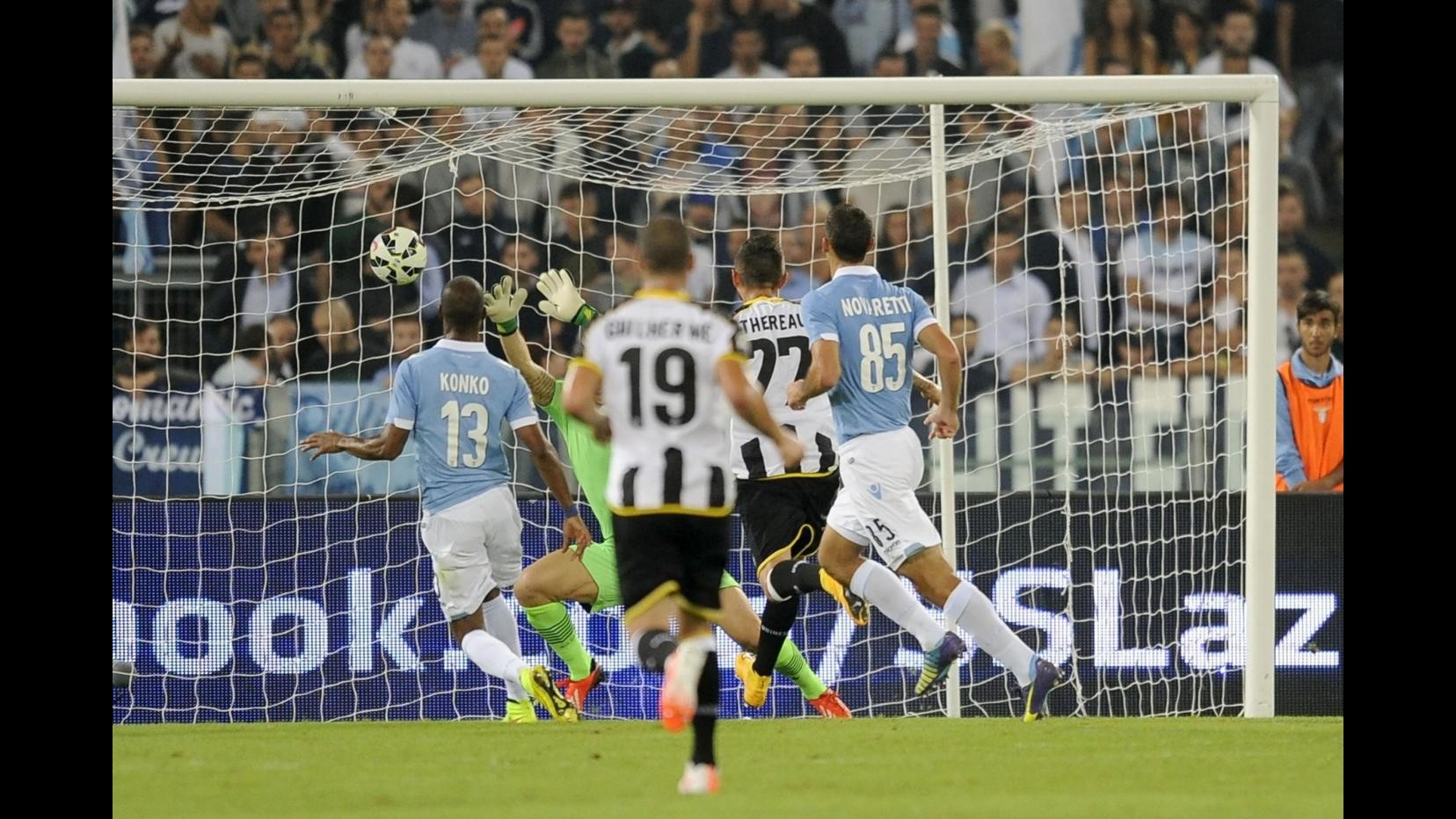 Serie A, Thereau stende la Lazio: Udinese al terzo posto da sola