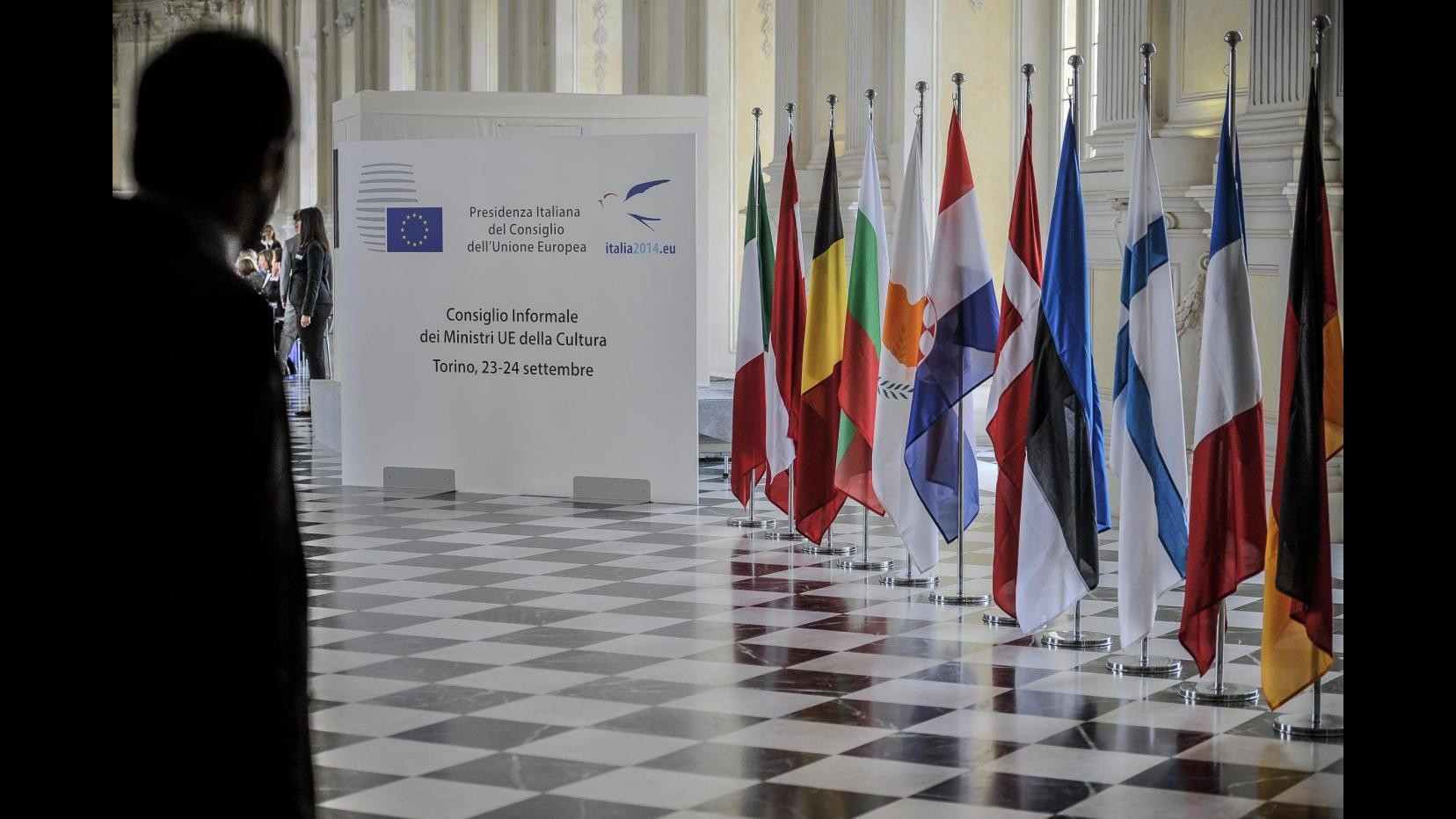 Ue, a Torino 28 ministri cultura riuniti a Reggia di Venaria