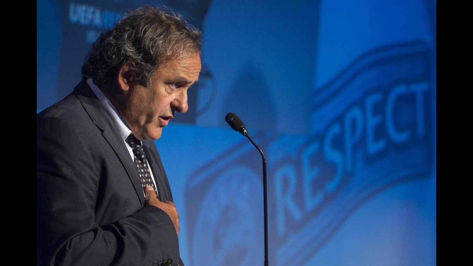 Calcio, Platini su fatti Belgrado: E se drone avesse avuto una bomba?