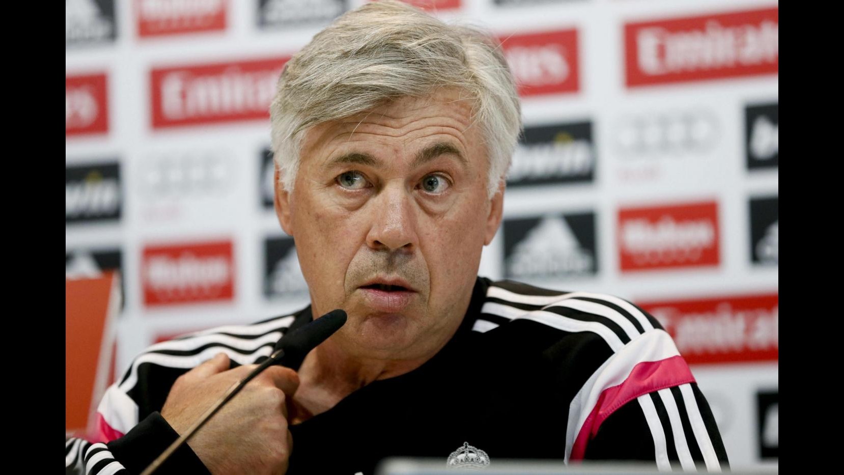 Ancelotti: Real il meglio, spero di restare qui a lungo. Milan mi chiese un parere su Menez