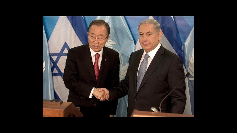 Medioriente, Ban Ki-moon condanna insediamenti Israele a Gerusalemme