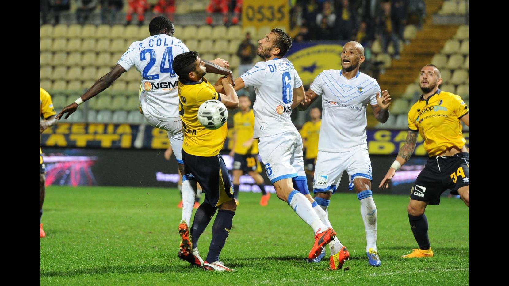 Serie B, nel secondo anticipo Modena-Brescia 1-1: Granoche replica a Caracciolo