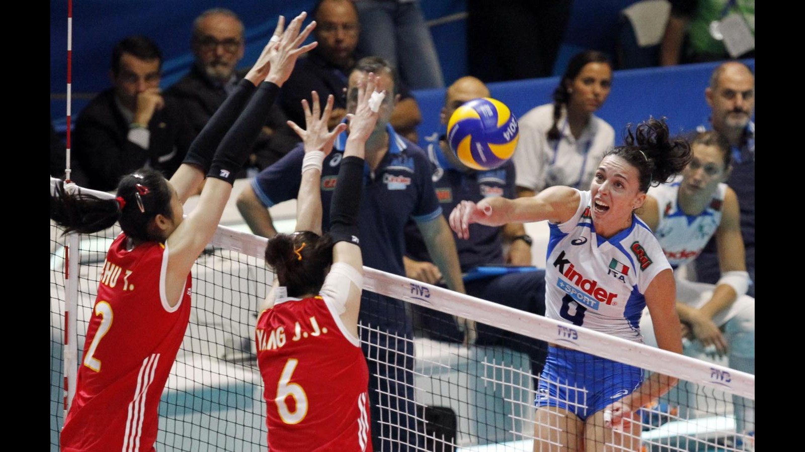 Volley, Mondiali donne: muraglia cinese spegne sogno Italia. Finale è Cina-Usa